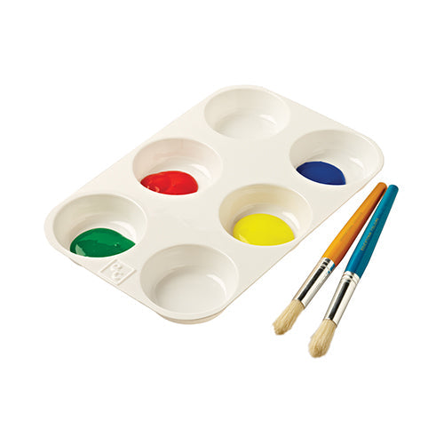6-Well Paint Palette