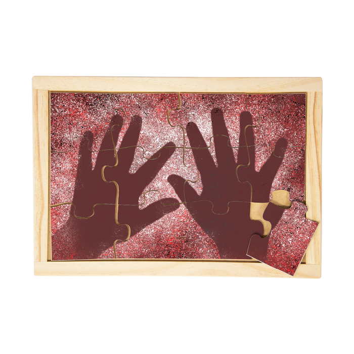 Aboriginal Traditional Hands Puzzle