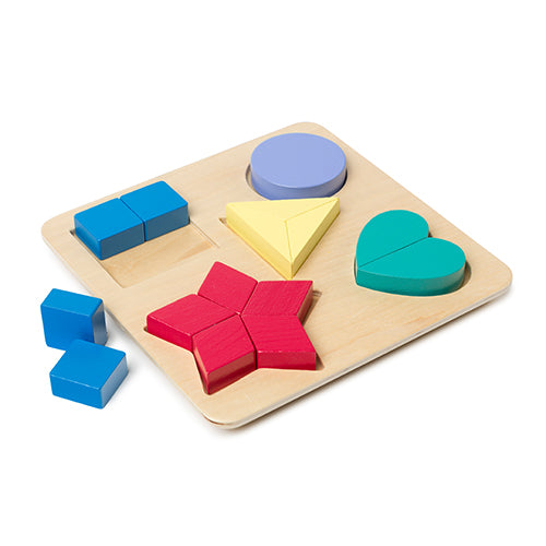 Colour and Shape Puzzle Board