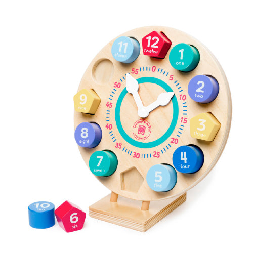 Colour and Shapes Clock