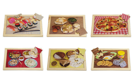 Food of the World Puzzle Set with FREE Posters