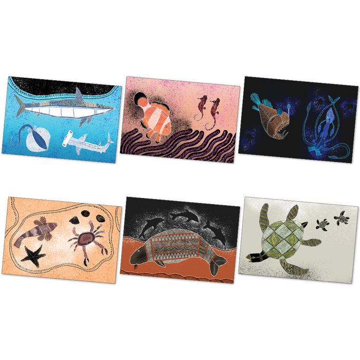 Indigenous Sea Creatures Poster Pack