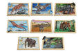 Large Prehistoric Puzzle Set with FREE Posters 8 Puzzles