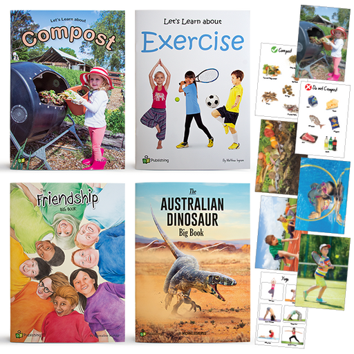Set of 4 Big Books - With FREE Compost AND Exercise Poster Pack