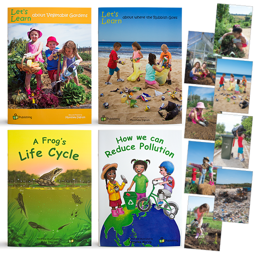 Set of all 4 Big Books - With FREE 'Caring for our Planet' Poster Pack